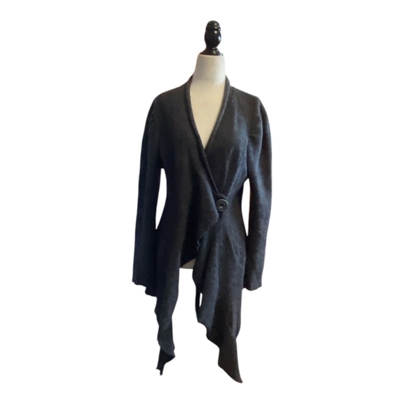 Linea Domani 100% wool cardigan. Sz.M - Picture 3 of 15